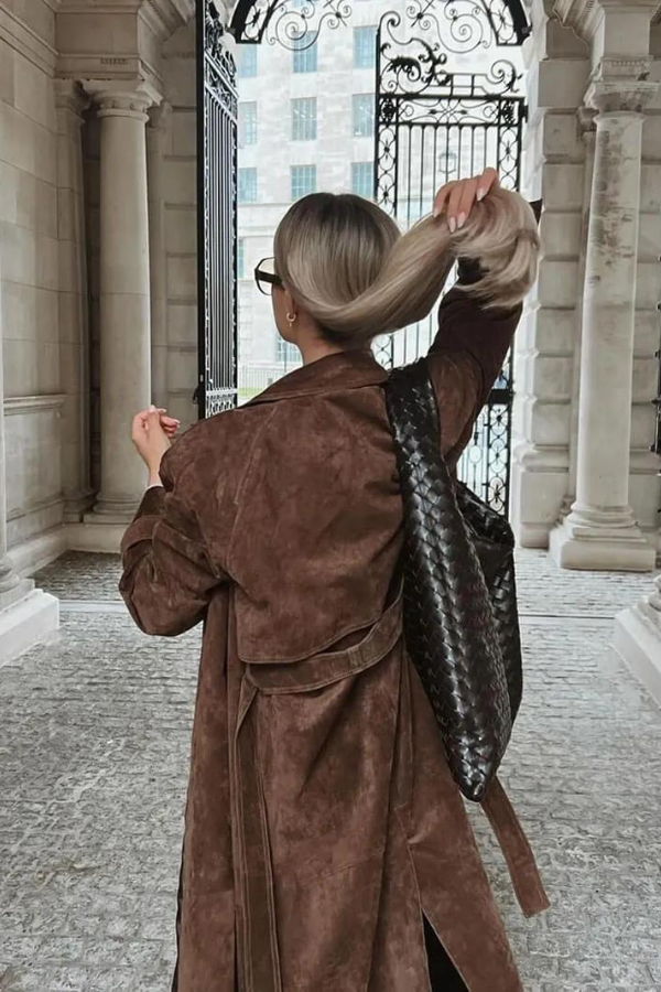 Lilea Brown Trenchcoat