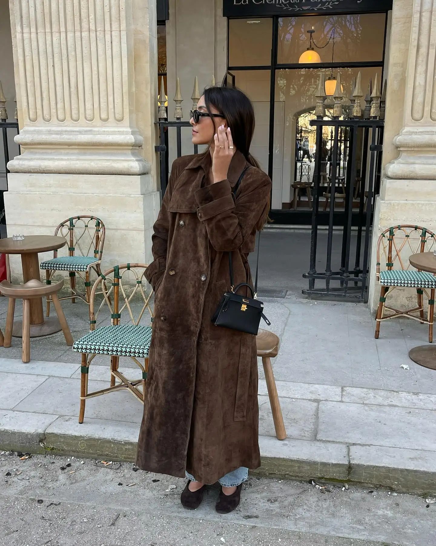 Lilea Brown Trenchcoat