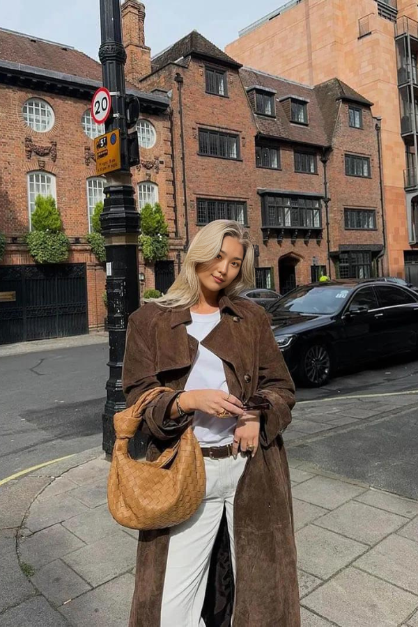 Lilea Brown Trenchcoat