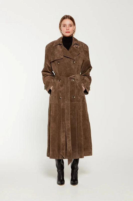 Lilea Brown Trenchcoat
