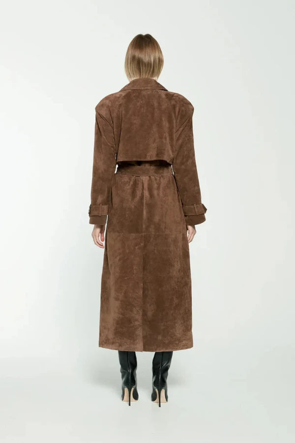 Lilea Brown Trenchcoat